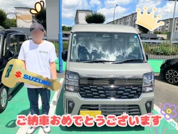 エブリイワゴンご納車おめでとうございます☆